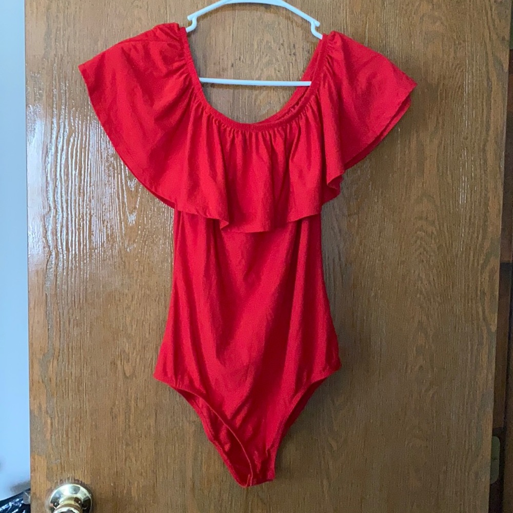 Off the shoulder bodysuit